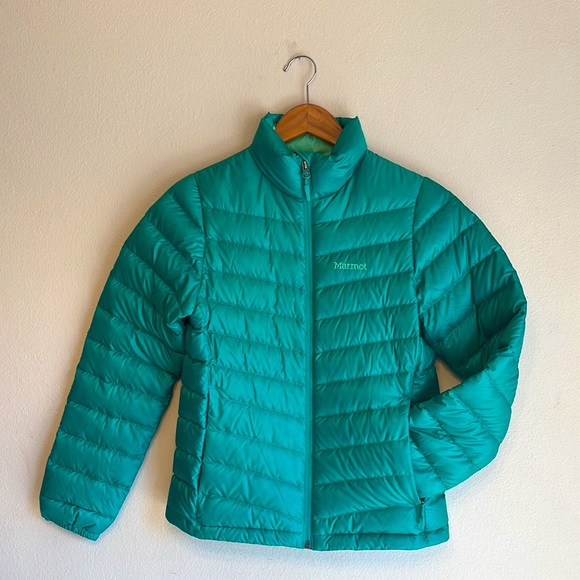 NWOT Marmot Jacket, 700fill duck down size small - Picture 2 of 3